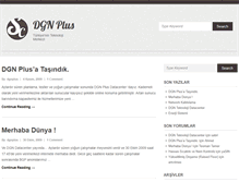 Tablet Screenshot of dgnplus.com